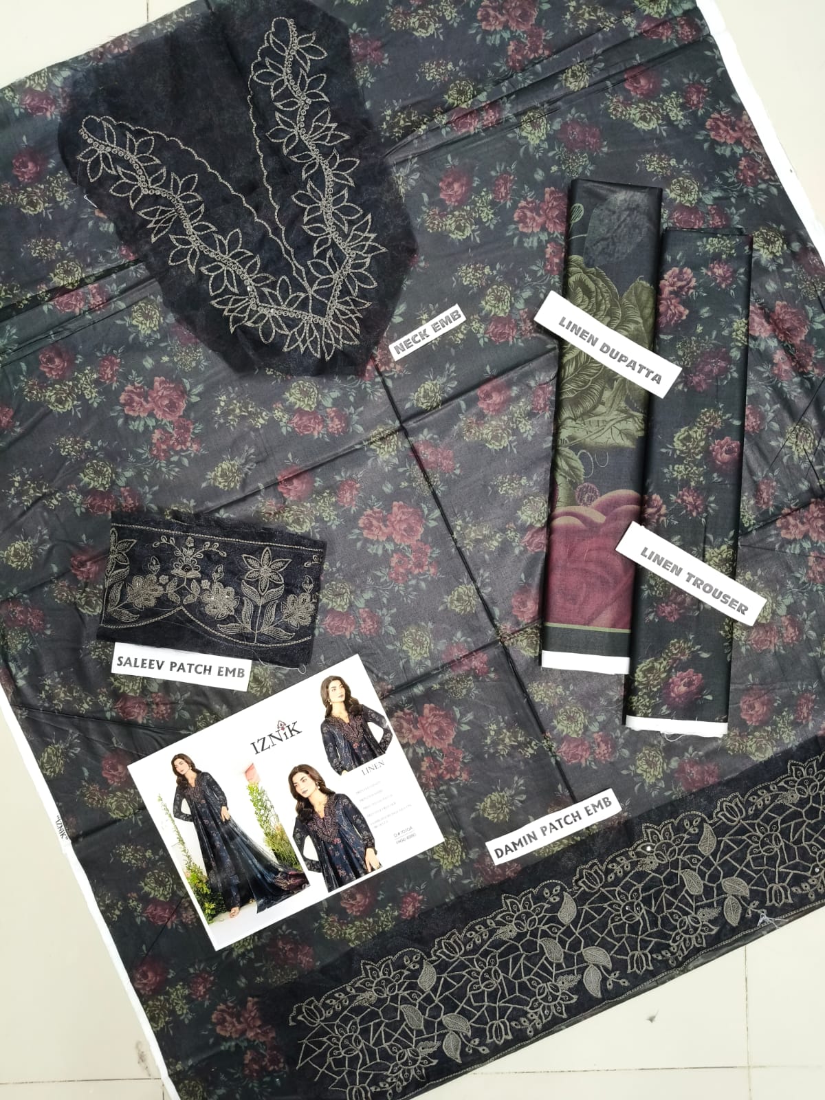 "Beautiful Embroidered Suit Set for Women