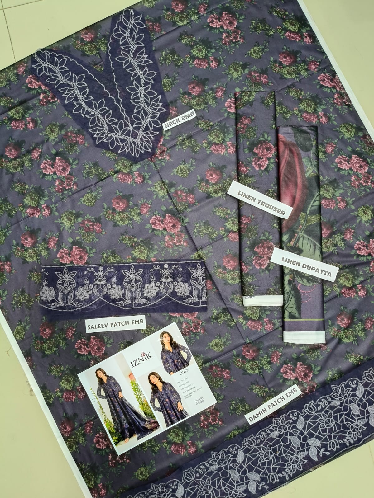 "Beautiful Embroidered Suit Set for Women